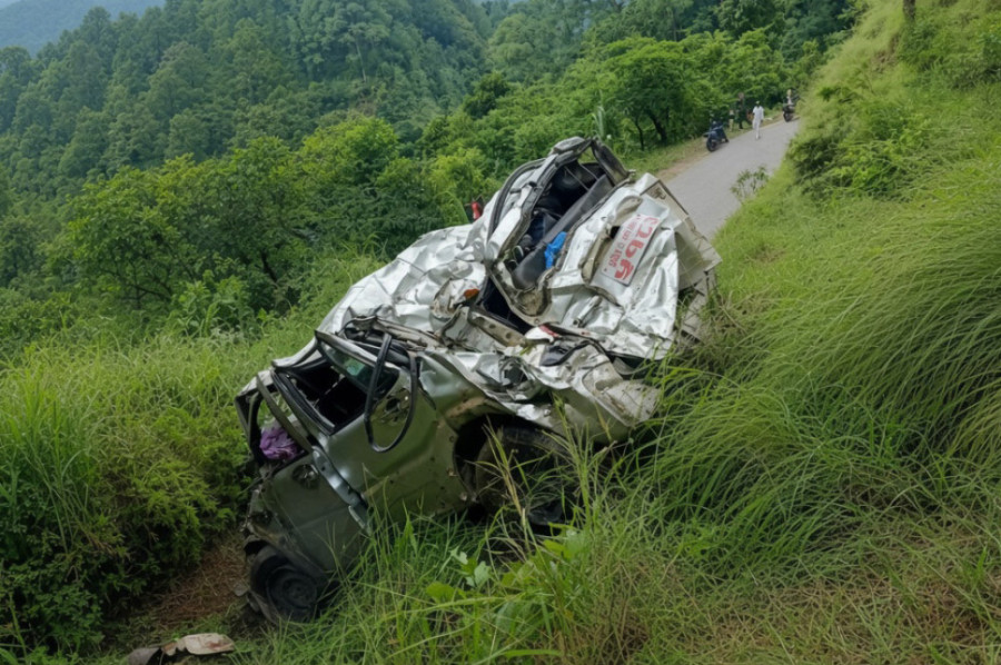 One dead, five injured in Makawanpur jeep crash